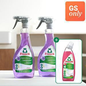 [GS단독] 프로쉬 신상 욕실클리너 500ml*2개+변기클리너 본품 증정