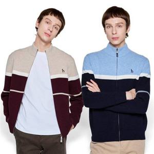 헤지스 [25FW][3컬러 택1] 남성 컬러블럭 방풍 집업 HZSW5D331 344947