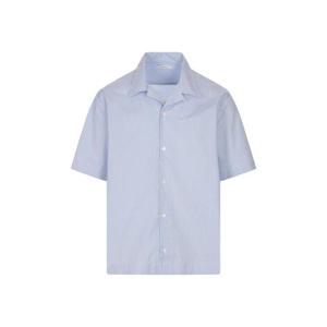 지방시 반팔 셔츠 BM616J123T 128 WHITE LIGHT BLUE