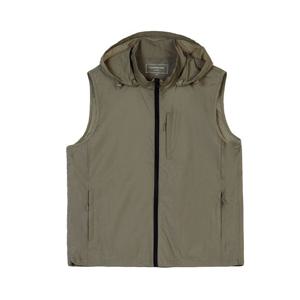 [뱅뱅]남녀공용 바람막이 후드 탈부착 조끼 (NEM106)