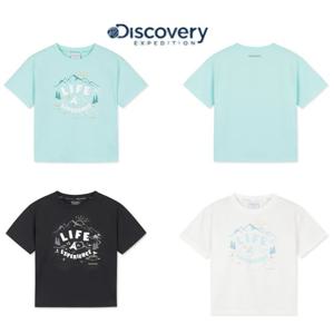 디스커버리키즈 DKRS71063 키즈 아웃도어 그래픽 반팔티셔츠