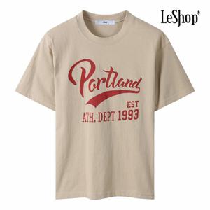 [르샵] 심플 베이직 레터링 반팔 티셔츠 (BP3TS016A)