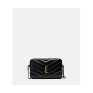 생로랑 Loulou 퀼팅 레더 카메라 백 P01172538