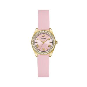 [게스(시계)][공식] 핑크 실리콘 미니 루나 (GW1000L2) 여성시계