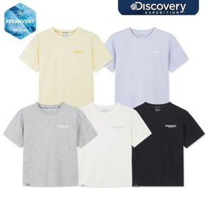 디스커버리키즈 DKRS62063 키즈 프레시벤트 스몰로고 반팔티셔츠