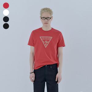 [게스(진)]남여공용 블링블링 빅삼각 반팔티셔츠 MQ2K8434