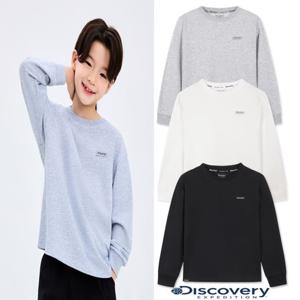 디스커버리키즈DKRL11061키즈 스몰로고 긴팔티셔츠