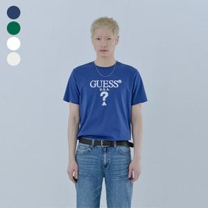 [게스(진)]남여공용 발포 무테 삼각 반팔 티셔츠 MQ2K8435