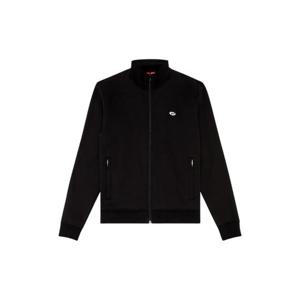 Diesel디젤 S 락 도벌 PJ 트랙 자켓 오발 D 패치 블랙 A150950BKAF-9XX