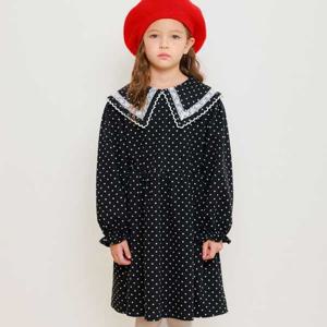 [아이러브제이]M. 솔트 도트 카라 원피스 JUFOP12