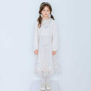 [아이러브제이]R. 스텔라 도트 망사 원피스 JUFOP15