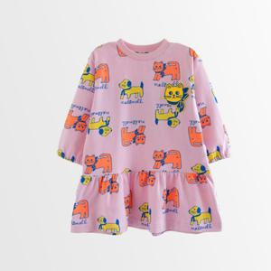 [아이러브제이]M.강냥이 셔링 원피스 MXSOP01