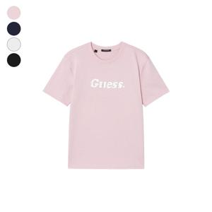 [게스(진)]남여공용 크랙호일 반팔 티셔츠 MQ2K8436