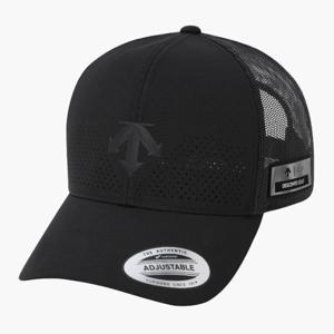 데상트골프모자 VQA DR12MFCP35-BLKG 남성 하프 메쉬 캡 / BLACK