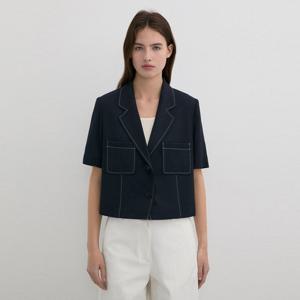 [리스트]린넨 크롭 자켓(TWWJKP62060)