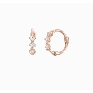 [로이드] 주문제작 데일리 트리플 큐빅 14k 귀걸이 LOFH2007G