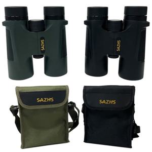 사츠 망원경 10X42 카키 + 가방형 파우치   고성능망원경 고배율 쌍안경 오페라글라스 콘서트 뮤지컬 공연 스포츠 관람