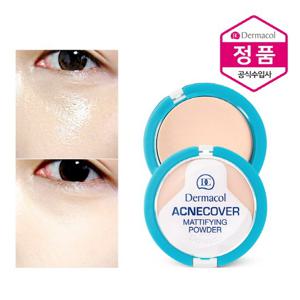 더마콜 매티파잉 티트리 파우더 팩트