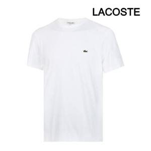 [라코스테]LACOSTE 남여공용 반팔티셔츠 크루넥 기본티 화이트 T