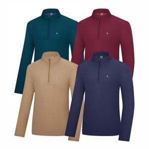 콜핑 봄 남성 등산 베이직 집업 긴팔 티셔츠