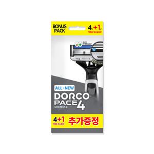 도루코 페이스 4 휴대용 면도기 4P