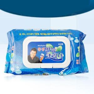 동성 만능크리너 100매 캡뚜껑 고급