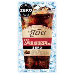 롯데 칸타타 아이스 스위트아메리카노 제로 230ml x  10팩