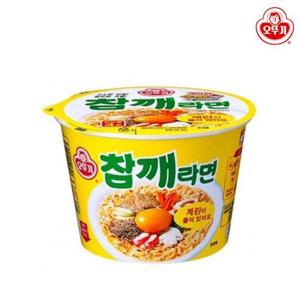 [오뚜기] 오뚜기 참깨라면 큰컵 110g 6개