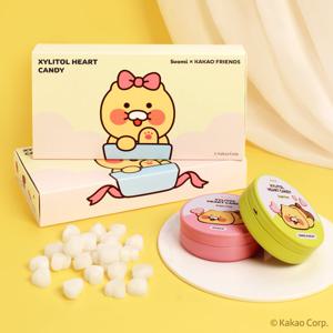 춘식이 자일리톨 하트 캔디 2종 선물세트 핀란드 무설탕 사탕