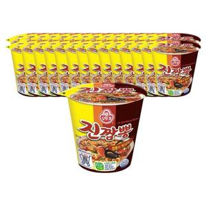 오뚜기 진짬뽕 작은컵 75g 30개
