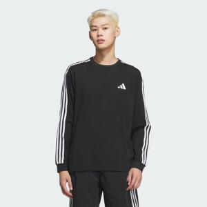 아디다스 에센셜+ 루즈핏 3S 롱슬리브티 JW6934
