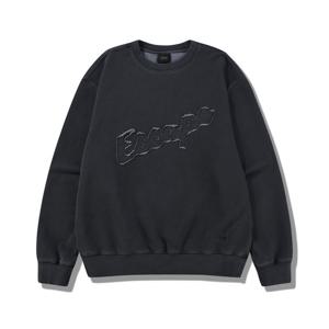 [지프]남여공용 빈티지 다잉 아플리케 맨투맨 (JQ1TSU838)