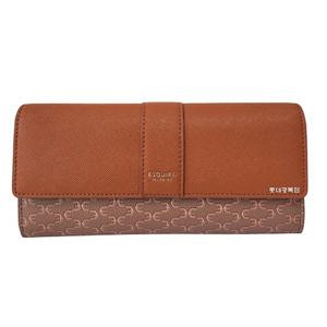 [에스콰이아]25SS 신상 뉴 소프트 유니크 패턴 콤비 슬림 여성 장지갑 EOESPR870BR