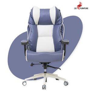 OS퍼니처 파스텔 OSP300 컴퓨터 게이밍 의자 패밀리 사이즈 블루