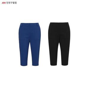 JDX X2PTW6725   골프 여성 아이스샷 7부 트임 팬츠