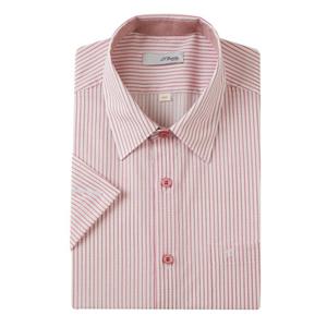 [듀퐁셔츠] (듀퐁)25년 SS 신상 -SE5MM11HS110SPK(핑크)- 일반핏 써커 스트라이프 반팔셔츠 SE5MM11HS110