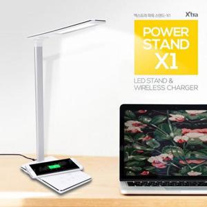 아트박스/이룸 엑스트라 파워 LED 스탠드 무선패드 충전기 X1