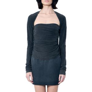 26 SS 알렉산더 왕 루치드 스퀘어넥 워싱 코튼 탑 4CC4241517 096A