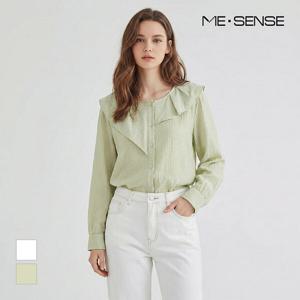 [미센스][미센스] 프릴디자인 블라우스_MB34BLS313Z (P003590248