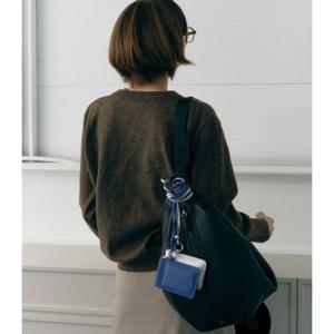 [질스튜어트핸드백][2WAY가능] 블랙 가죽 세이지 호보백 겸 슬링백 L JABA5F600 BK