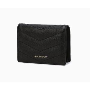 [질스튜어트 핸드백] JAWA5E870 블랙 로고장식 소가죽 반지갑 JAWA5E870