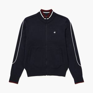 [르꼬끄골프] 여성 라인 포인트 스웨터 풀집업 점퍼 (GQ322LKC91)