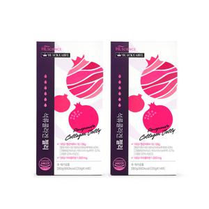 석류콜라겐 젤리 스틱 2박스 (총 28포) 300달톤 저분자피쉬콜라겐