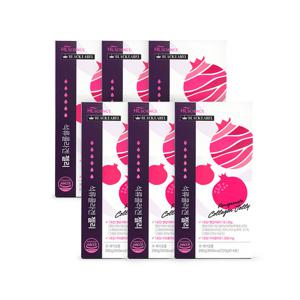 석류콜라겐 젤리 스틱 6박스 (총 84포) 300달톤 저분자피쉬콜라겐