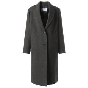 [시슬리]헤링본 싱글 롱 코트 SACT83561