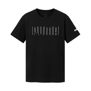 [푸마]푸마 그래픽 스포츠 여성 반팔티 블랙 685850-01