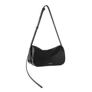 [몽삭]몽삭 클로이 Nylon 숄더백 미디움 블랙 AP15-2515-BN