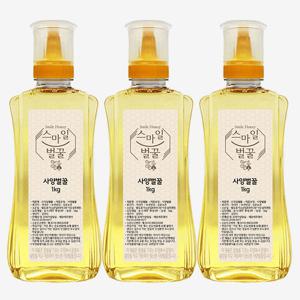 스마일벌꿀 사양벌꿀 1kg(튜브형) x 3개