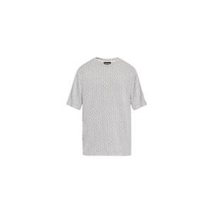 26 SS 조르지오아르마니 기하학 패턴 티셔츠 GM003525TE20970 TP449178223