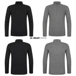[밀레]밀레아웃도어 남성가을 등산 집업티셔츠MXUFT013_IC